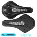 2024 RYET 3D Printed Saddle Ultralight Hollow Comfortable Full Carbon MTB Road Racing Bike Cycling Seat Bicycle Cushion Parts. 
