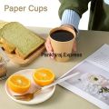 50 pcs Single wall paper cups 120ml One Time Cups. 