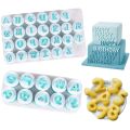 Letter Cutter Set with Numbers. 
