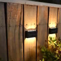 Solar Outdoor Wall Light 10 LED Waterproof Garden Light Courtyard Balustrade Decorative Atmosphere Lamp Down Luminous Solar Lamp. 