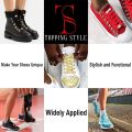 Elastic No Tie Shoe Laces Bling Diamond Cross Locks Shoelace Charms for Women Sneakers Luxury Smart Buckle AF1 Metal Shoelaces.