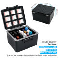 JJC 24 Slots USB Case Flash Drive Case Thumb Drive Storage Holder Box Waterproof Anti-static USB Flash Drive Bag Accessories.