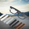 2 Pairs Glasses Anti-slip Black Cover Ear Hook Silicone Holder For Sunglasses Eyeglass Leg Temple Tips Black White Brown.