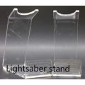 Universal Lightsaber Sword Stand Transparent Acrylic Metal Hilt Display Showcase Suitable For Most Laser Saber Storage Bracket. 