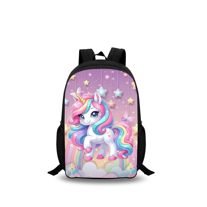 Unicorn Printed Backpack for Kids – Lightweight School Bag for Boys & Girls | Nursery to KG