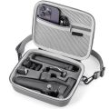Portable PU Shoulder Bag for  OM 7 Pro/OM8 Gimbal Stabilizer Travel Case for  Osmo Mobile 8/7/7P Accessories. 