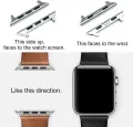 Watch Band Connector Compatible for Apple Watch Adapter 42mm 44mm 45mm Including Spring Bar and Replacement Tool 41mm 40mm 38mm. 