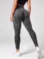 Seamless Leggings Sport Women Fitness Push Up Yoga Pants High Waist Hip-lifting Workout Running Scrunch Sportswear Gym Tights.
