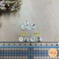 Shell on shell button 4 holes #8-4H [ready to ship in Thailand]. 