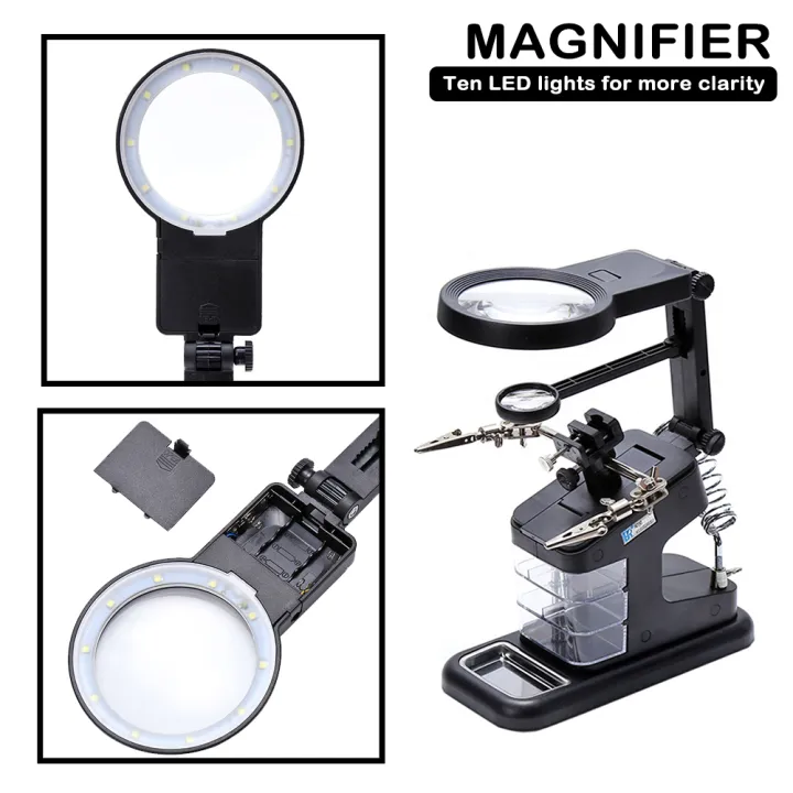 Welding%20Magnifying%20Glass%20with%2010%20LED%20Light%20Auxiliary%20Clip%20Magnifier%20Manual%20Welding%20Soldering%20Stand%20Fixed%20Repair%20Tool%20-%20Image%202