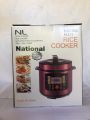National Multi Electric Pressure Cooker | Voice Cooker | 2kg | 6l | Rice Cooker | Easy Cook | Slow cooker. 