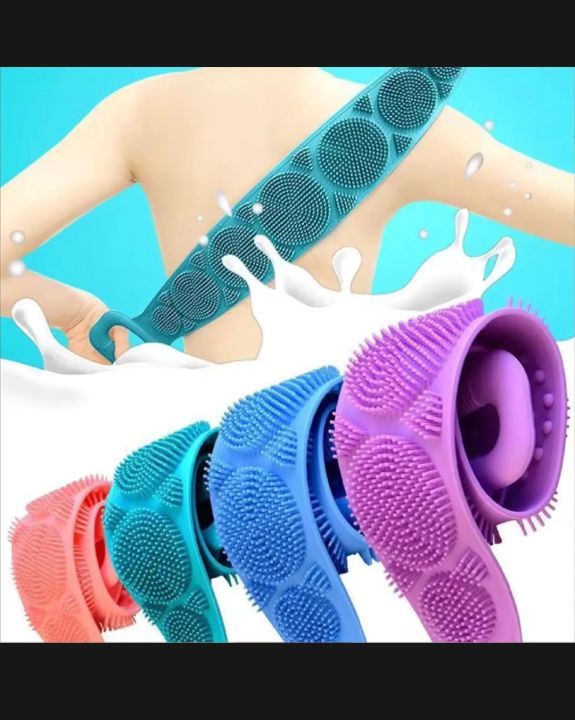 silicone%20Body%20scrubber%20Bath%20belt%20for%20men%20and%20women%20Exfoliating%20back%20washer%20shower%20strap%20with%20massage%20Nubs%20-%20Image%202