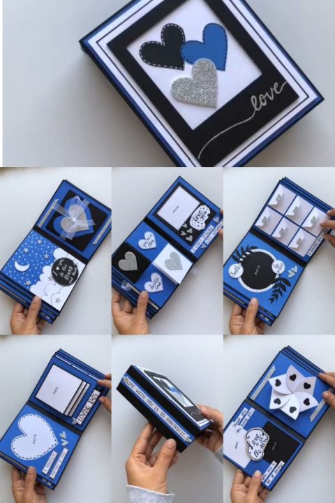 scrap book ,Handmade scrap book
