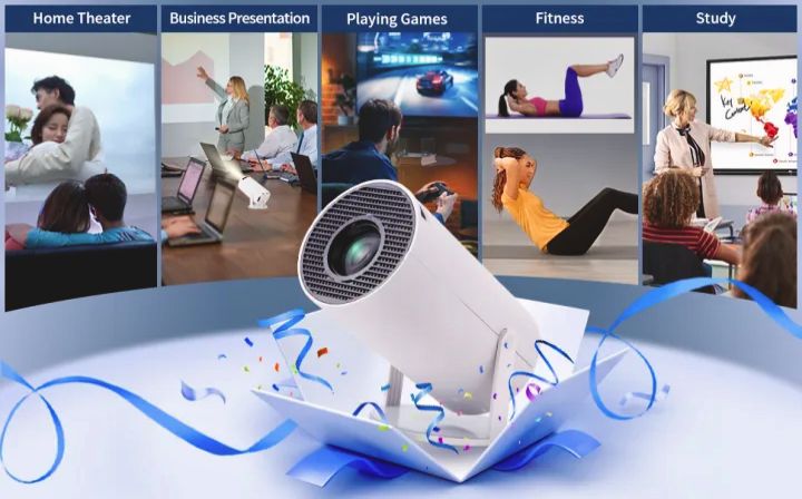 Android%20Smart%20Projector%20HY300%204K%20Home%20Theatre%20WiFi%20Bluetooth%20portable%20indoor%20mini%20Projector%20-%20Image%202