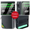 Portable Pocket Radio AM/FM/SW 3-Band Mini Portable Radio For Running Walking,Support Earphone Rechargeable Radio FM Receiver.