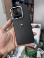 Motorola Edge 60 fusion slim protective soft back & ARMOUR cover With leather texture.