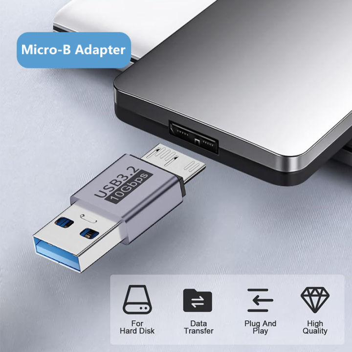 Micro%20B%20Hard%20Drive%20Adapter,%20USB%20Male/Female%20to%20Micro-B%20Adapter%20Mobile%20Hard%20Drive%20Cable%20Adaptor%20Extension%20USB3.1%20to%20Hard%20-%20Image%202