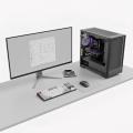 Universal CD DVD to HDD Case Enclosure 2.5" SSD with Optibay, 9.5/12.7mm 2nd HDD Caddy SATA 3.0 CD-ROM.