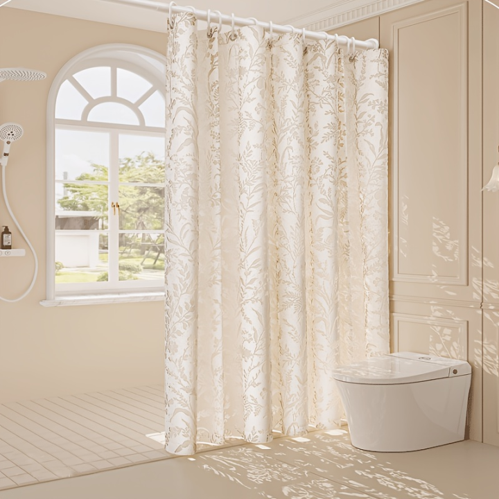 Modern%20Jacquard%20Shower%20Curtain,%20Featuring%20Hollow%20Relief%20Embroidery%20of%20Moonlit%20Branches,%20Made%20from%20High-Quality%20Thickened%20Fabric%20-%20Image%204