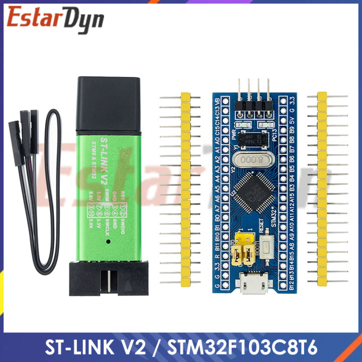ST LINK STM32F103C8T6  ST-Link V2 Mini STM8 STM32 Simulator Download Programmer Programming