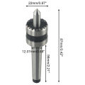 Crown Multi-tooth Woodworking Lathe Drive Center Spindle MT1or MT2 With Spring Loaded Point Woodturing CNC Metalworking Tools. 