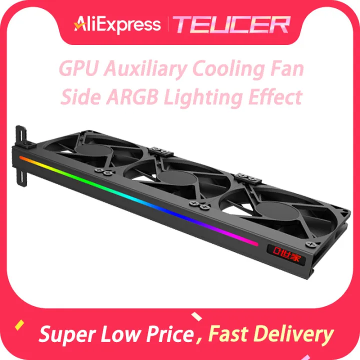 TEUCER VC-C270H ARGB GPU Bracket with 3Pin 5V Addressable Headers ...