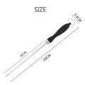 Sharpener Rod Professional Carbon Steel Knife Durable Knife Grinder with ABS Handle Sharpening Blade Rod Knife Kitchen Tool. 