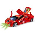 Super Car for Kids with 360 Degree Rotation, Door Opening,Sound and Light. 