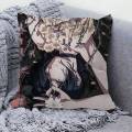 Anime Chainsaw Man Reze Arc Cushion Cover Car Throw Pillow Case For Sofa Car Christmas 40x40cm 45x45cm.