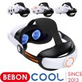 Beboncool Comfort Head Strap for Meta 2/3/3S–Precision-Adjustable Upgrade Headset Strap for VR with Flip Visor & Washable Design. 