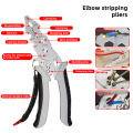 New Multifunctional Wire Crimper Pliers Cable Cutter Adjustable Automatic Electrical Wire Stripper Stripping Terminal Hand Tool. 