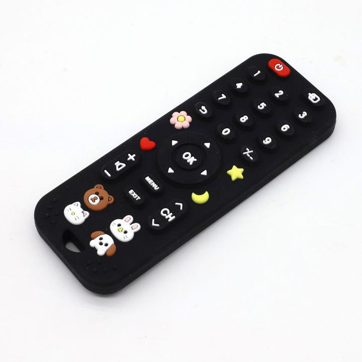 Silicone%20cartoon%20simulation%20remote%20control,%20dental%20adhesive%20grinding%20toy%20with%20buttons%20-%20Image%202