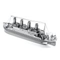 Titanic 3D Metal Puzzle Model Kits DIY Laser Cut Puzzles Jigsaw Toy For Children. 