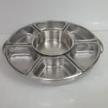 Stainless Steel Round Chafing Dish/Buffet/Kenduri/ Catering Set with Lid. 