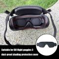 Foam Pad Sponge Eye Mask Lens Cover Suitable For DJI Flight Goggles 3 Dust-proof Shading Protective Cover Accessories. 