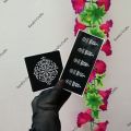 Henna Mehedi stickers use for both held (2pcs).