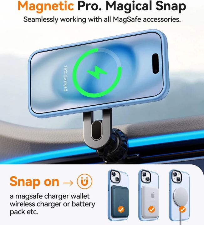 Colour%20Skin%20Feel%20for%20Magsafe%20Magnetic%20Armor%20Case%20for%20IPhone%2016%2015%2014%20Pro%20Max%20Plus%20Hybrid%20Shockproof%20Matte%20Clear%20PC%20Hard%20Cover%20-%20Image%203