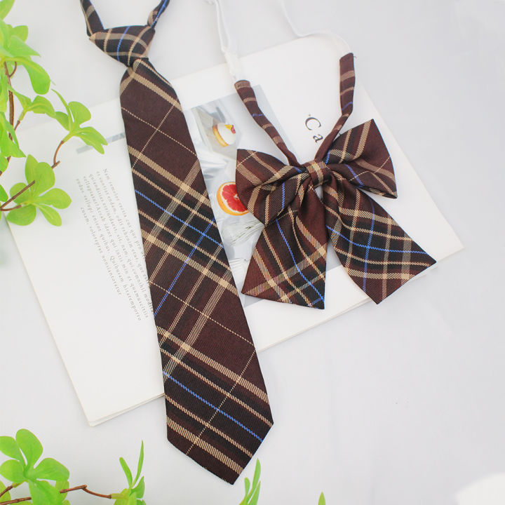 A%20Set%20of%20Two%20Handmade%20Jk%20Ties%20+%20Bow%20Ties,%20Available%20in%20Various%20Styles,%20Versatile%20College-Style%20Jk%20Plaid%20Women's%20Bow%20Ties%20and%20Ties,%20There%20Is%20Always%20One%20That%20Can%20Meet%20Your%20Needs%20-%20Image%204