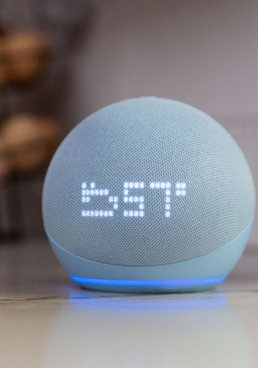 Amazon Echo Dot 5th Gen with Clock