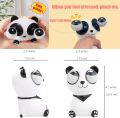 Revenge Love toy ,Pop Out Eyeball Panda Squeeze Toy For Stress Relief & Prank, With Moving Glasses Design. 
