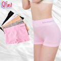 QFast P01 Panty For Women Premium Quality MUNAFIE Women Mid-Waist Seamless Panties Soft Stretch Boxer Briefs Comfortable Cotton Underwear Panty For Girls Undergarments.