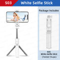 AXNEN-S03 Selfie Stick with Tripod, Self Portrait Pole Monopod with Wireless Remote Control, Portable Mobile Phone Holder. 