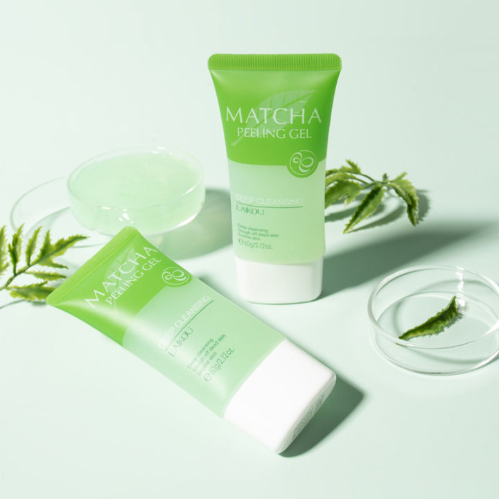 Authentic%20LAIKOU%20Matcha%20Peeling%20Gel%20Deep%20Cleansing%20Exfoliating%20Gel%20Face%20Body%20Scrub%2060g%20-%20Image%202