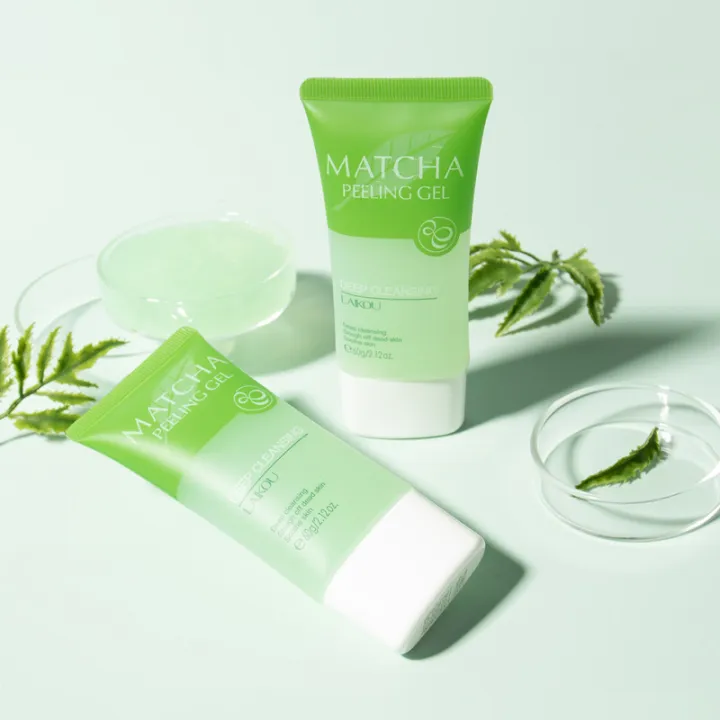 Authentic%20LAIKOU%20Matcha%20Peeling%20Gel%20Deep%20Cleansing%20Exfoliating%20Gel%20Face%20Body%20Scrub%2060g%20-%20Image%202