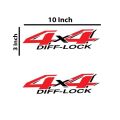 4X4 DIFF LOCK Sticker For Hilux. 