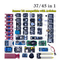 45 in 1 Sensors Modules Starter Kit better than 37in1 sensor kit 37 in 1 Sensor Kit UNO R3 MEGA2560 For arduino. 