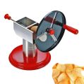 Vegetable slicer Machine Myco Wafer Maker Hard Coated Iron wheel Potato Cutter. 