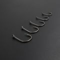 30 x PTFE Coated High Carbon Stainless Steel Barbed Fish Hook With Eye Carp Fishing Hook Link Accessories X505. 