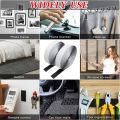 1/3/5 Meter Strong Self Adhesive Hook & Loop Tape Double Sided Heavy Duty Sticky Strap Fastener 20-50 mm for DIY/Craft/Clothing. 