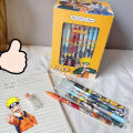 Naruto Erasable Gel Pens | Smooth Writing | Anime-Themed Stationery. 